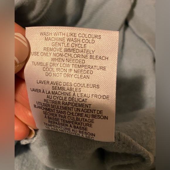 Mondetta Ladies' Lightweight Crewneck soft blue - Picture 8 of 11